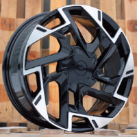 R19x7.5  5X114.3  ET  51  67.1  B1927  (BK1223)  Black Polished (MB)  For KIA  (P)  (HYBRID FORGED NEW Model SPORTAGE)