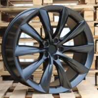 R22x10  5X120  ET  35  64.1  B1469  Black Half Matt (BLHM)  For RACIN  (P)  ((Rear+Front) TESLA Model S)