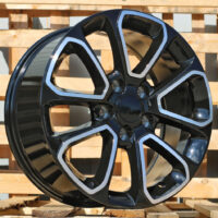 R18x8  5X127  ET  50  71.5  I5319  Black Polished (MB)  For JEEP  (M)
