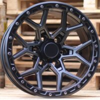 R17x9  6X139.7  ET  M12  110.1  B1536  Black Half Matt (BLHM)  For 4X4  (M)