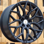 R17x7.5  5X114.3  ET  40  73.1  B5812  Black Half Matt (BLHM)  For RACIN  (R)  (STYLE VOSSEN)