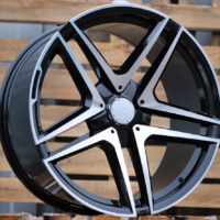 R20x9.5  5X112  ET  36  66.6  B1239  Black Polished (MB)  For MER  (Z2)  (REAR+FRONT (AKC 120 Eur))