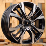 R14x5.5  4X100  ET  40  54.1  Y1127  (L2285)  Black Polished (MB)  For KIA  (P1)
