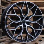 R23x10.5  5X112  ET  25  66.5  B1604  Black Polished (MB)  For RACIN  (Z4)  (STYLE VOSSEN)