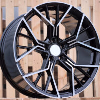 R20x8.5  5X120  ET  35  72.6  A5602  Black Polished+Powder Coating (MBPC)  For BMW  (K4+K2)