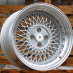 R15x8  4X100  ET  20  73.1  LU483  Silver+Polished Lip (SP)  For RACIN  (P1)  (BBS Style)