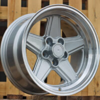 R16x9  5X112  ET  12  66.6  B1794  Silver+Polished Lip (SP)  For MER  (Z1)  (Rear+Front)