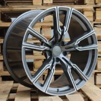 R20x11  5X120  ET  37  74.1  H5033  Grey Polished (MG)  For BMW  (K7+P1)  ((AKC 100 Eur))