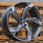 R22x9.5  5X112  ET  36  66.5  Y1201  (FBX150)  Grey Polished (MG)  For AUD  (Z6)  (HYBRID FORGED)