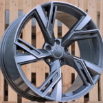 R20x9  5X112  ET  31  66.5  B1571  (FBX154)  Grey Polished (MG)  For AUD  (P2)  (HYBRID FORGED)