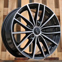 R15x6.5  5X100  ET  40  57.1  BK926  Black Polished (MB)  For RACIN  (K2)