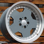 R17x8  5X112  ET  25  66.6  B5852  (BY1781)  Graphite+Polished Lip (GRPL)  For MER  (Z1)  (MONOBLOCK Style)