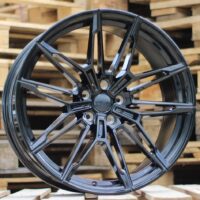 R22x9.5  5X112  ET  30  66.6  I0294  Black (BL)  For BMW  (P1+A)  (Rear+Front)