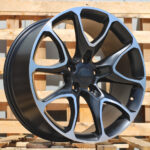 R20x9  5X127  ET  40  71.5  B1790  Black Polished Half Matt (MBHM)  For JEEP  (Z6)