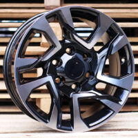 R17x7.5  6X139.7  ET  25  106.1  B1704  Black Polished (MB)  For 4X4  (Z1+Z3)  (New TOYOTA)