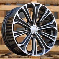 R17x7.5  5X100  ET  40  54.1  B5845  (IN1091)  Black Polished (MB)  For TOYOT  (Z5)