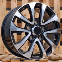 R20x8.5  5X150  ET  45  110.1  B1156  (H707F)  Black Polished (MB)  For TOYOT  (K7)  (HYBRID FORGED)