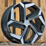 R18x7.5  5X114.3  ET  51  67.1  D1926  (BK1224)  Black Polished Half Matt (MBHM)  For HYUND  (P)  (NEW MODEL)