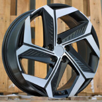 R18x7.5  5X114.3  ET  51  67.1  D1926  (BK1224)  Black Polished Half Matt (MBHM)  For HYUND  (P)  (NEW MODEL)