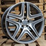 R21x10  5X112  ET  46  66.6  BK206  (BY157)  Grey Polished (MG)  For MER  (Z2)