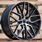 R18x8  5X115  ET  41  70.1  HX035  (B5902)  Black Polished (MB)  For HAXER  (K4)