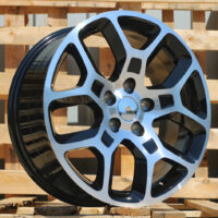 R17x7  5X110  ET  40  65.1  TL0460  Black Polished (MB)  For JEEP  (P1)  (JEEP/FIAT 500X)