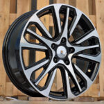 R17x7  5X114.3  ET  43  66.1  Y0057  Black Polished (MB)  For RENAU  (R)  ((AKC 75 Eur))