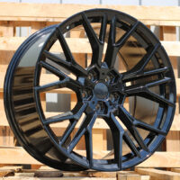 R20x9.5  5X112  ET  38  66.6  I0405  Black (BL)  For BMW  (K8)  (Rear+Front)