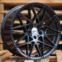 R17x7.5  5X112  ET  30  66.6  B5167  (XF023)  Black (BL)  For BMW  (R)  (HYBRID FORGED)