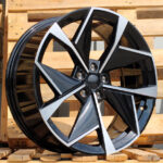 R19x8  5X112  ET  45  57.1  I5638  Black Polished (MB)  For SKODA  (Z3)  (New Model)