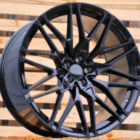 R22x9.5  5X112  ET  37  66.6  B5771  (IN0295)  Black (BL)  For BMW  (Z6)  (Rear+Front)