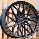 R20x9.5  5X112  ET  40  66.6  IN292  (FBX250)  Black (BL)  For BMW  (Z5+A)  (HYBRID FORGED Rear+Front)