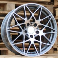R18x8.5  5X120  ET  35  72.6  B5167  Grey Polished+Powder Coating (MGPC)  For BMW  (K4)  ((AKC 85 Eur))