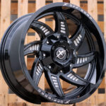 R20x10  5X127  ET  M12  78.1  L1449  Black (BL)  For 4X4  (K3)  (Milling)