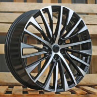R20x8  5X114.3  ET  40  60.1  Y1118  (BYF3054)  Black Polished (MB)  For LEX  (Z2)  (HYBRID FORGED (Bolt 14x1.5 conus))