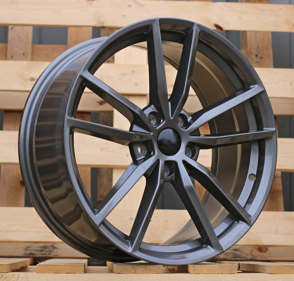 R19x8  5X112  ET  42  57.1  BK864  (FR9390)  Gun Metal (GM)  For VW  (Z6)