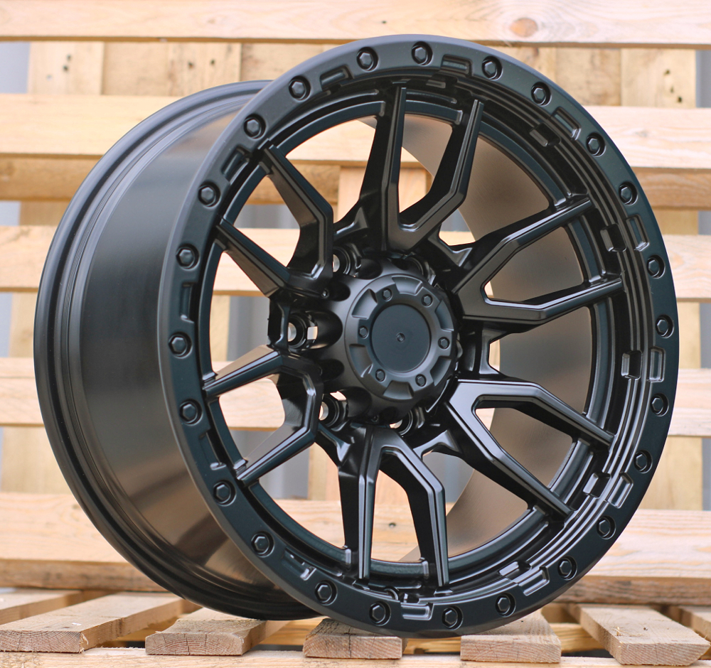 R16x8  6X139.7  ET  0  110.1  FBX109  Black Matt (BM)  For 4X4  (K3)  (HYBRID FORGED)