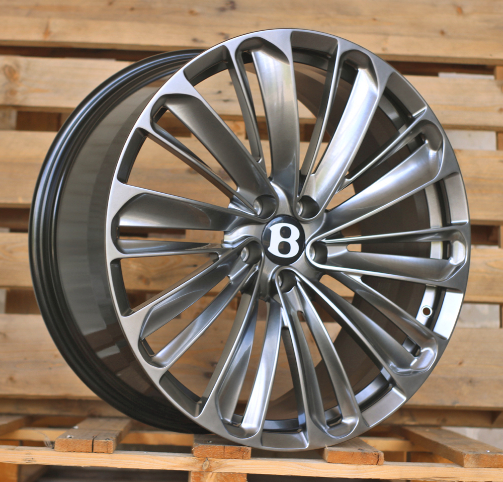 R22x10  5X130  ET  25  71.5  FB0543J  Hyper Black (HB)  For BENTL  (K7)  (FORGED)