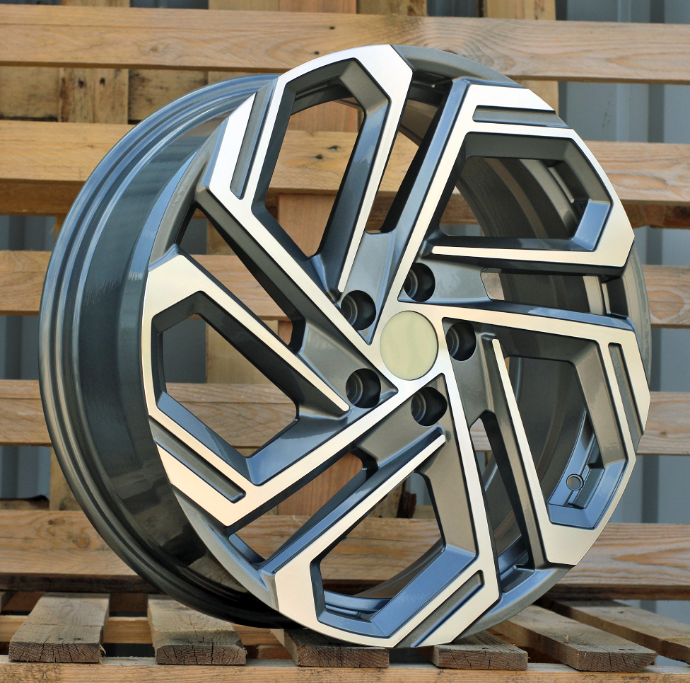 R19x7.5  5X114.3  ET  51  67.1  FBX345  Grey Polished (MG)  For HYUND  (Z6)  (HYBRID FORGED)