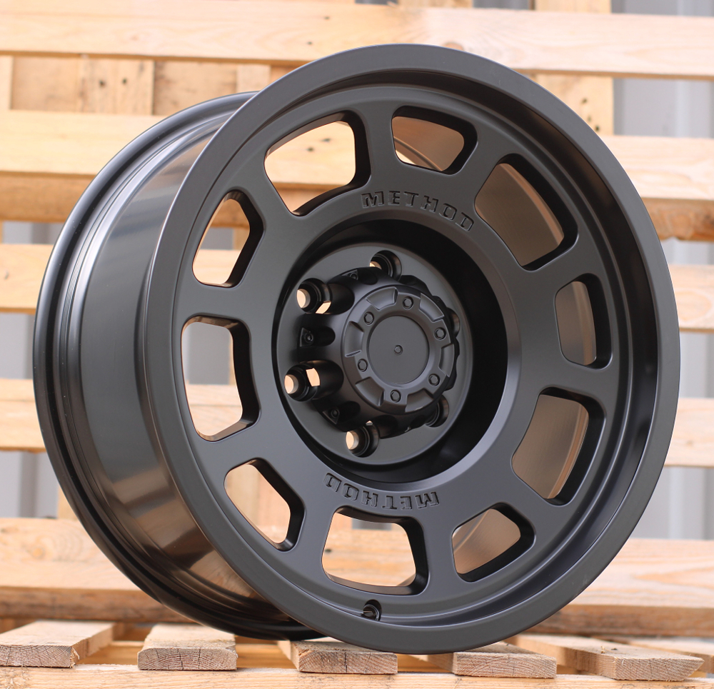 R17x8.5  6X139.7  ET  0  110.1  JT213  Black Matt (BM)  For 4X4  (K3)
