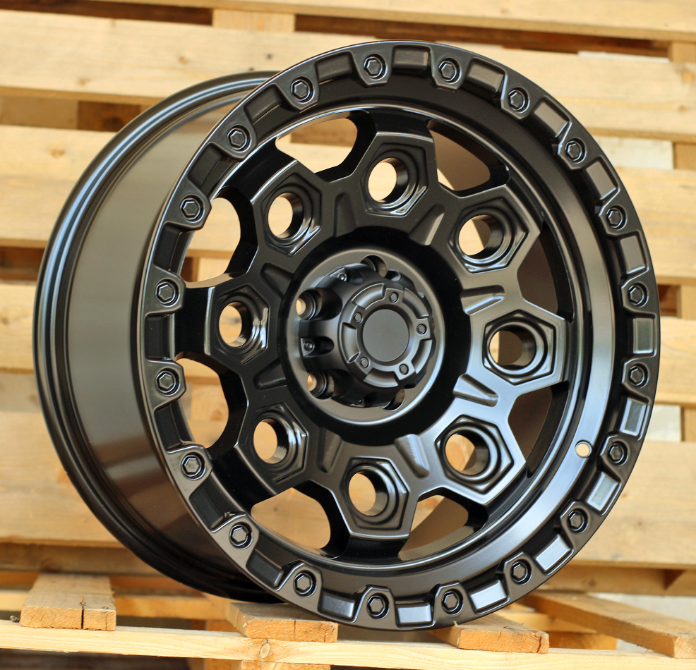 R17x9  6X114.3  ET  0  66.1  JT178  Black Matt (BM)  For 4X4  (K3)