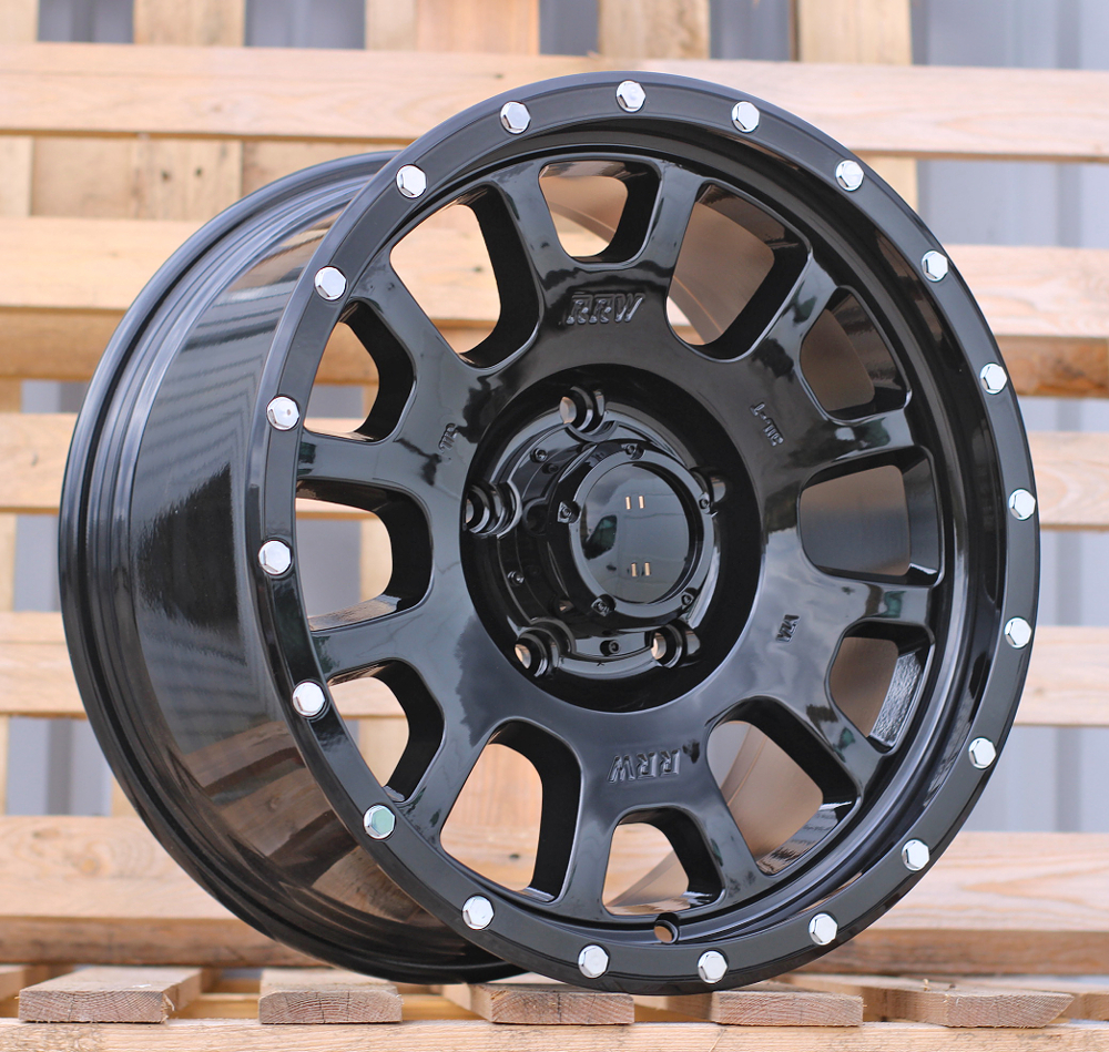R18x9  5X150  ET  18  110.1  JT034  Black (BL)  For 4X4  (M)