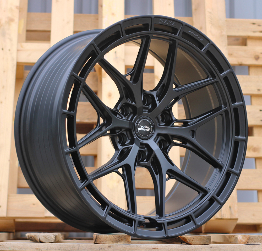 R20x9  6X139.7  ET  15  106.1  F3045  Black Half Matt (BLHM)  For RACIN  (Z2)  (HYBRID FORGED)