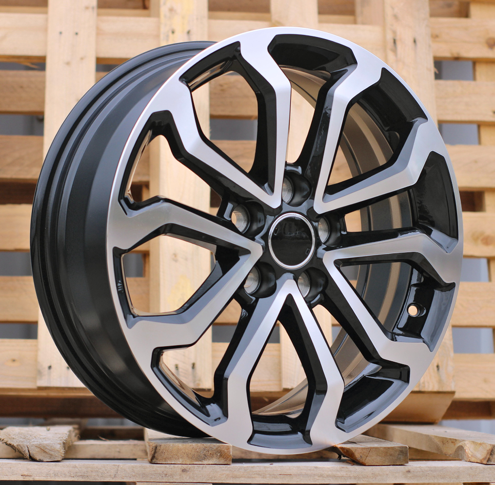 R17x6.5  5X114.3  ET  35  60.1  H3349F  Black Polished (MB)  For TOYOT  (Z3)  (HYBRID FORGED Corolla Cross)