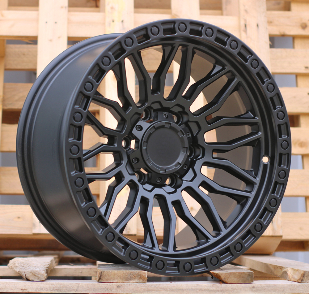 R17x9  6X139.7  ET  0  110.1  H975D  Black Matt (BM)  For 4X4  (Z5)  (FUEL Style)