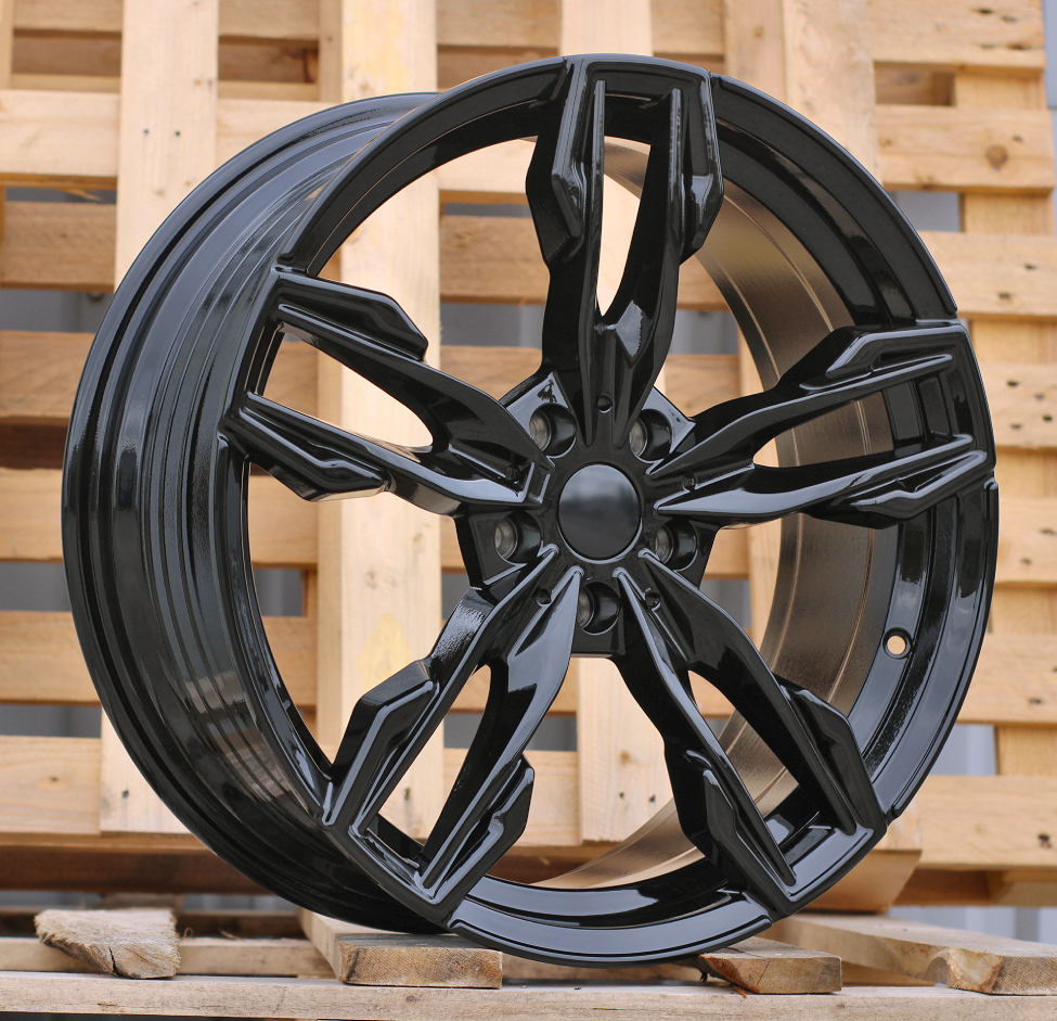 R21x8.5  5X112  ET  30  66.6  YF5718  Black (BL)  For BMW  (Z4)  ((X3) HYBRID FORGED Rear+Front)
