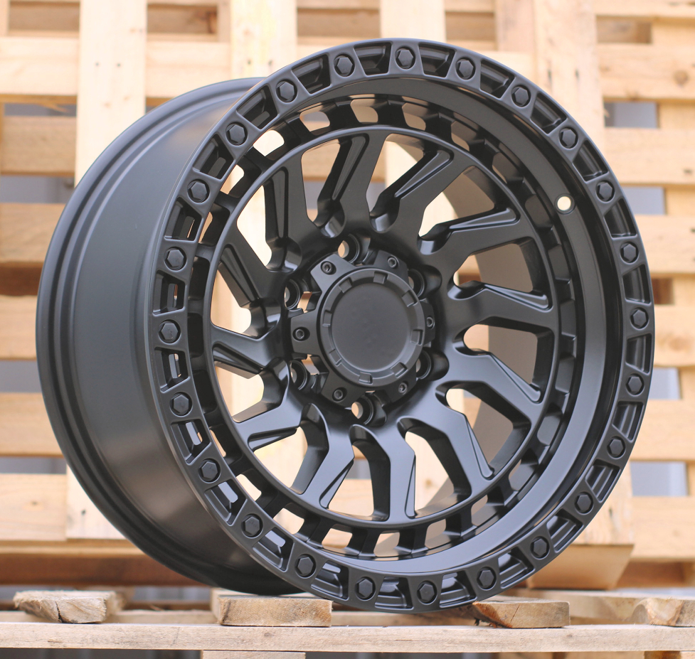 R17x9  6X139.7  ET  0  110.1  H973D  Black Matt (BM)  For 4X4  (Z5)  (FUEL Style)