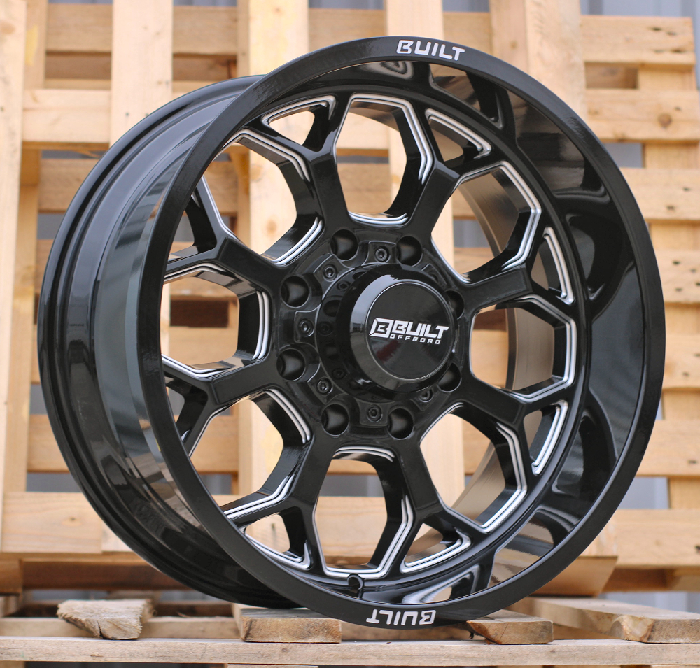 R20x10  8X180  ET  M19  125.2  B1960  Black (BL)  For 4X4  (Z1)  (Milling)