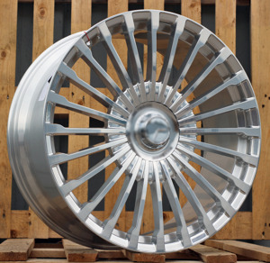 R23x11  5X112  ET  47  66.6  F138  Full Polished (FPL)  For MER  (P1)  (HYBRID FORGED Rear+Front)