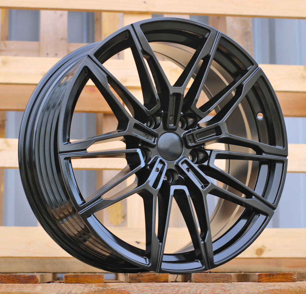 R21x9.5  5X112  ET  37  66.6  I0294  Black (BL)  For BMW  (Z5+K7+Z6)  (Rear+Front)